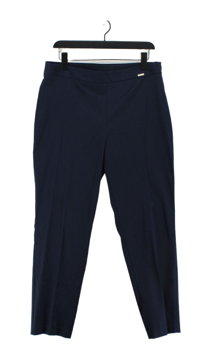 Jacques Vert Women's Suit Trousers UK 14 Blue 100% Other