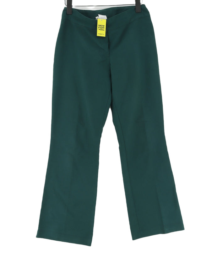 Dutchess Women's Suit Trousers UK 6 Green 100% Polyester
