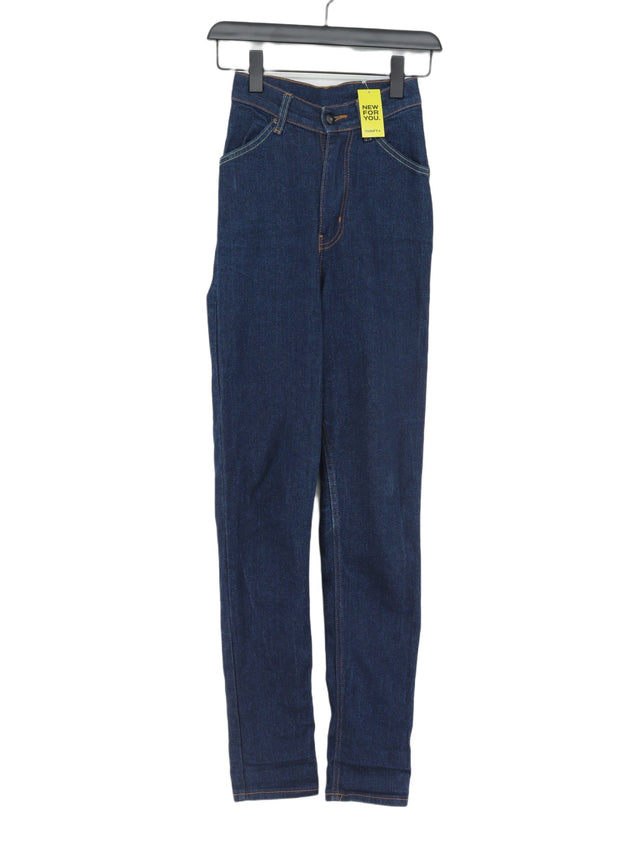 Lady K Loves Women's Jeans XS Blue Cotton with Elastane