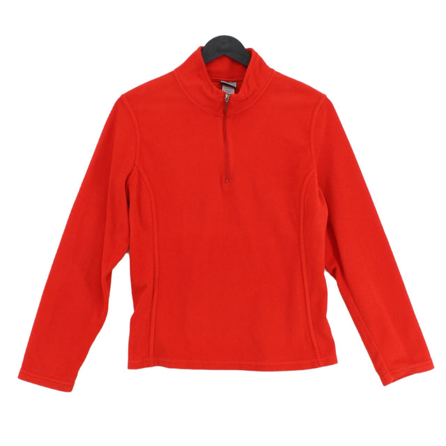 Champion Women's Jumper L Orange 100% Polyester