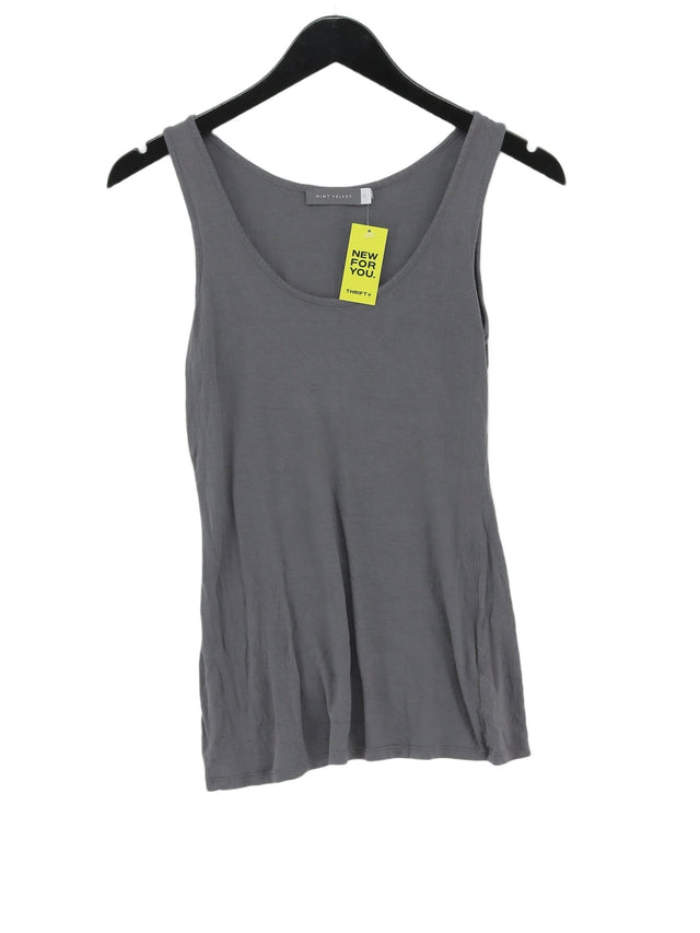 Mint Velvet Women's T-Shirt UK 8 Grey 100% Other