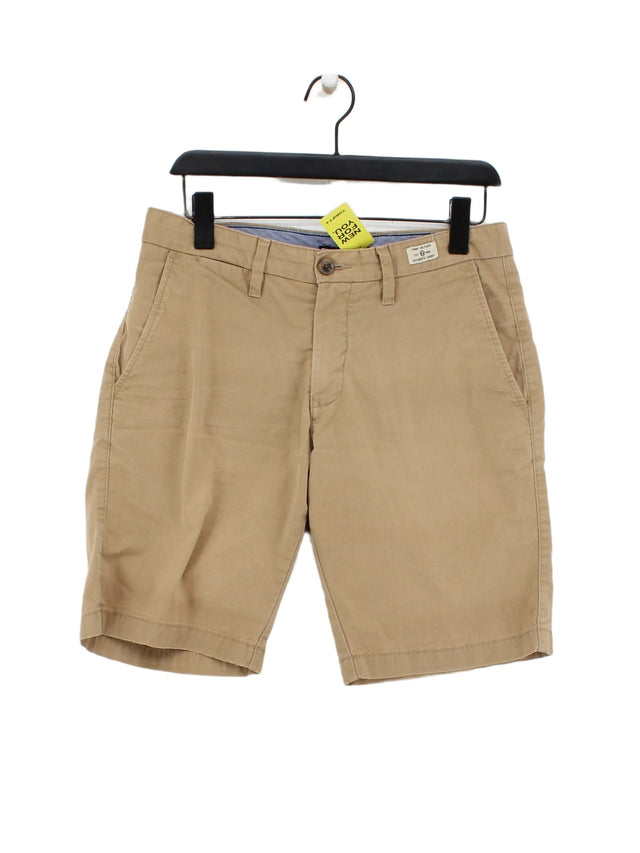 Tommy Hilfiger Men's Shorts W 30 in Tan 100% Cotton