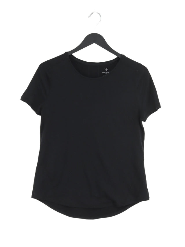 Sweaty Betty Women's T-Shirt XS Black Polyester with Elastane