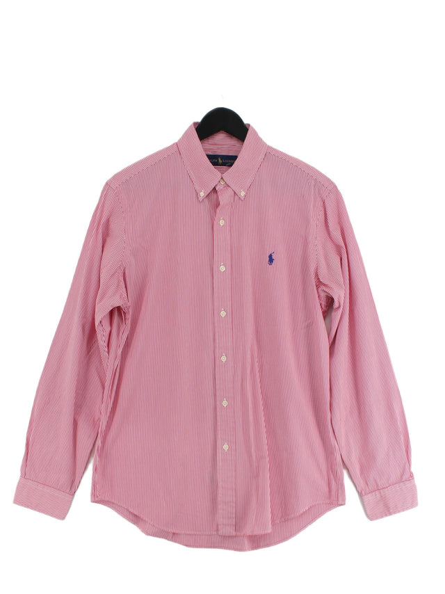 Ralph Lauren Men's Shirt M Pink 100% Other