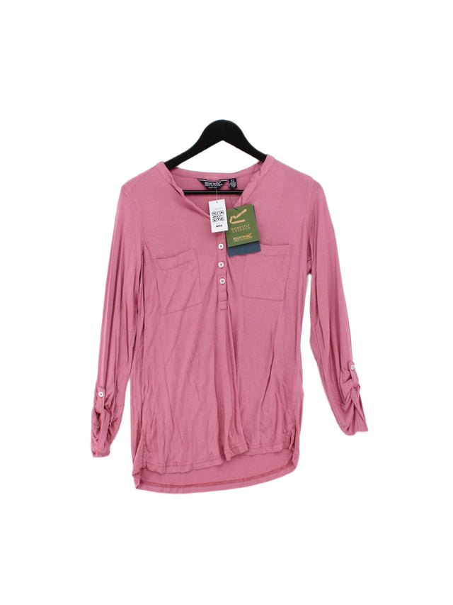 Regatta Women's Top UK 12 Pink 100% Viscose