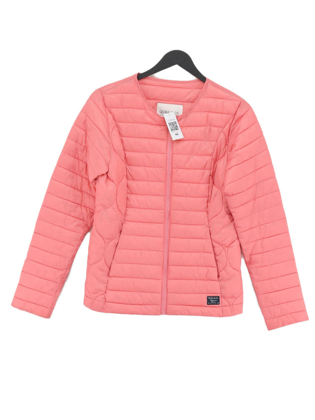 Quba & Co. Women's Coat UK 8 Pink 100% Polyester