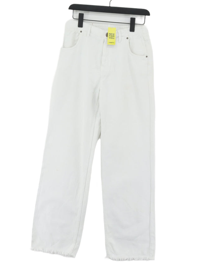 American Vintage Women's Jeans M White 100% Cotton