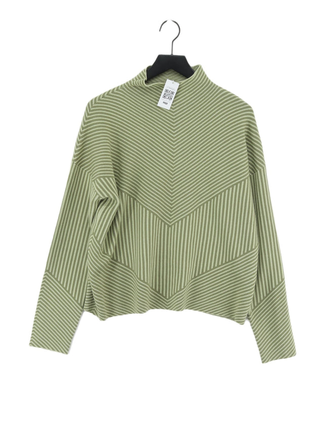 Cynthia Rowley Women's Jumper XL Green Viscose with Nylon, Polyester