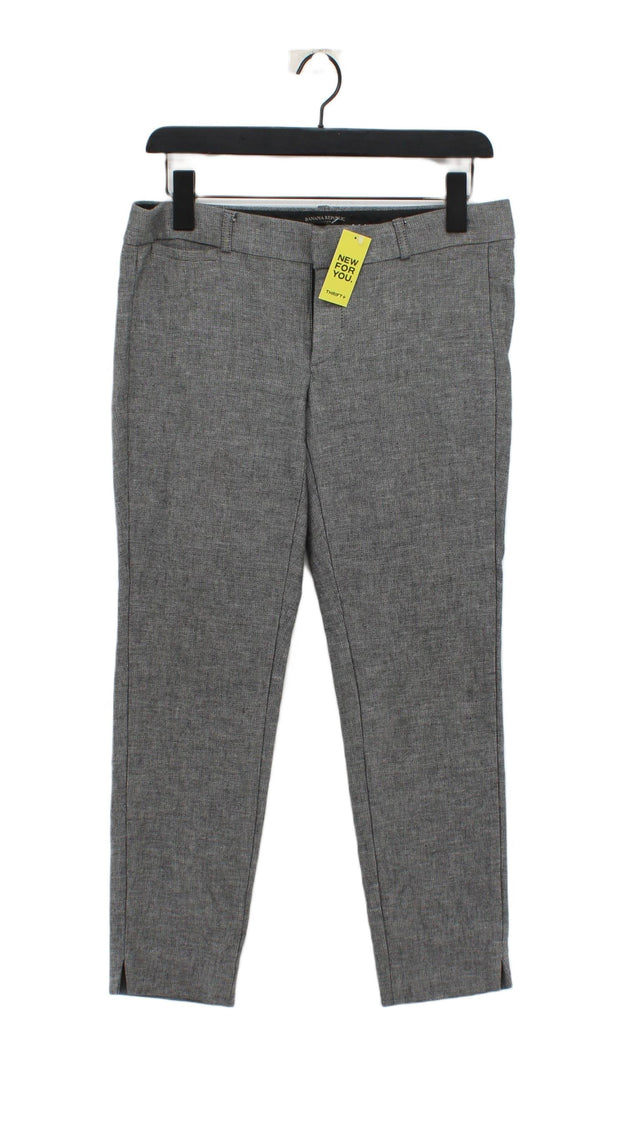 Banana Republic Women's Suit Trousers UK 10 Grey