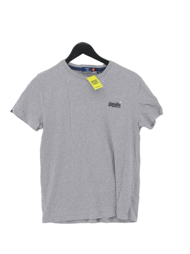Superdry Men's T-Shirt S Grey 100% Other
