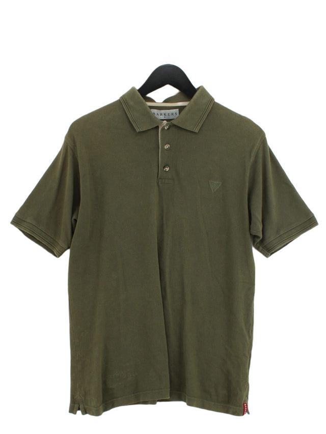 Barkers Men's Polo S Green 100% Cotton