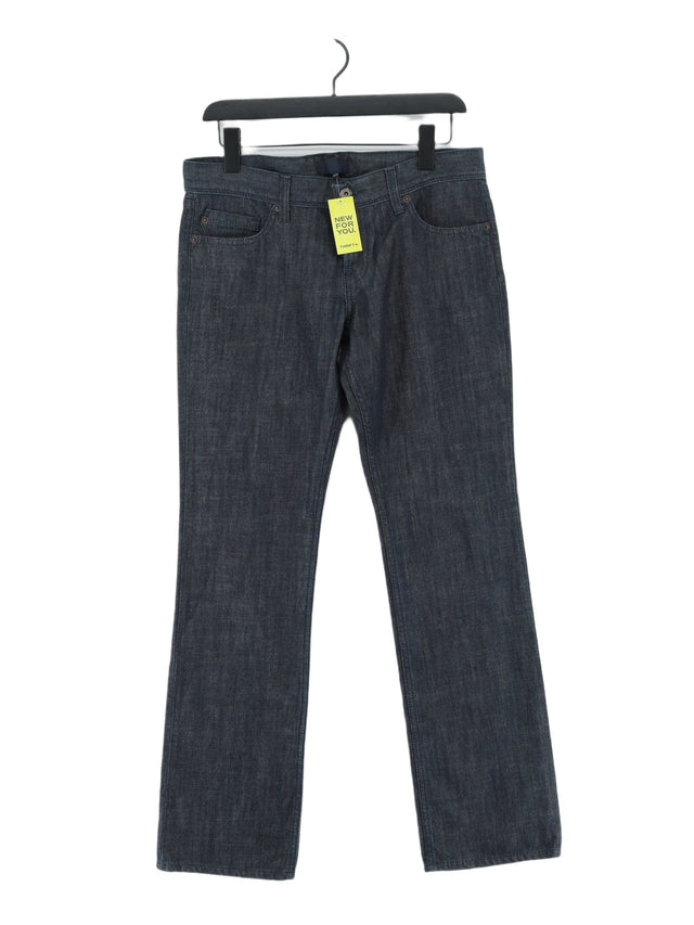 Fcuk Women's Jeans UK 12 Blue 100% Cotton
