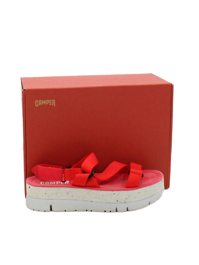 Camper Women's Sandals UK 5.5 Red 100% Other