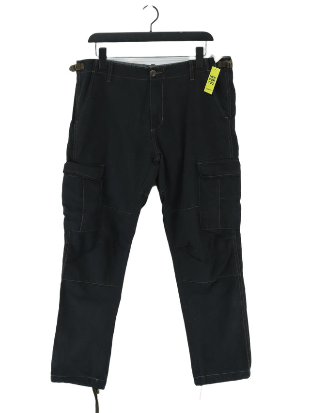 Carhartt Men's Trousers W 34 in Black 100% Cotton