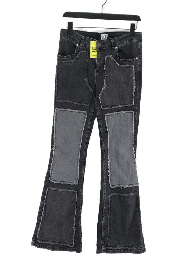 BDG Women's Jeans W 28 in Black Cotton with Elastane