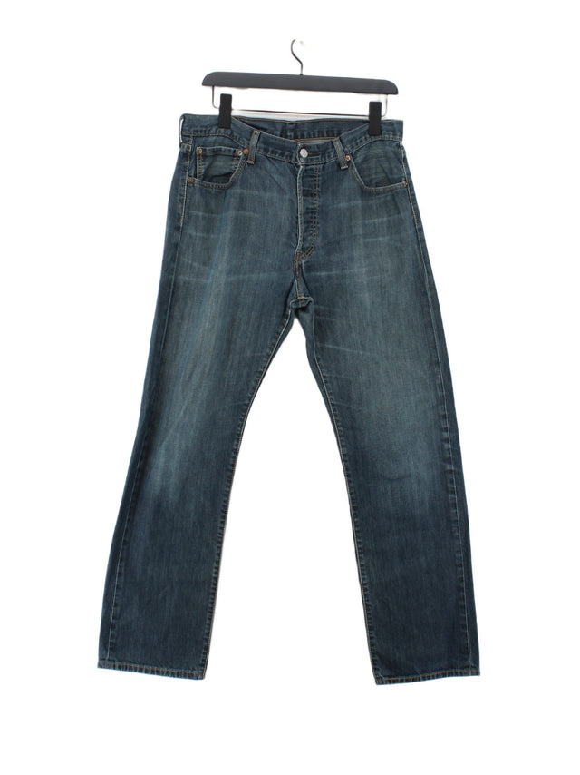 Levi’s Women's Jeans W 34 in; L 32 in Blue 100% Cotton