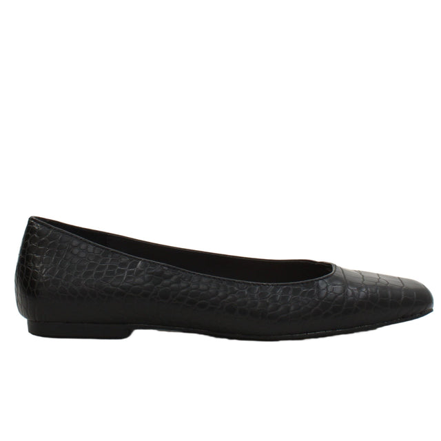 Head Over Heels By Dune Women's Flat Shoes UK 6 Black 100% Other