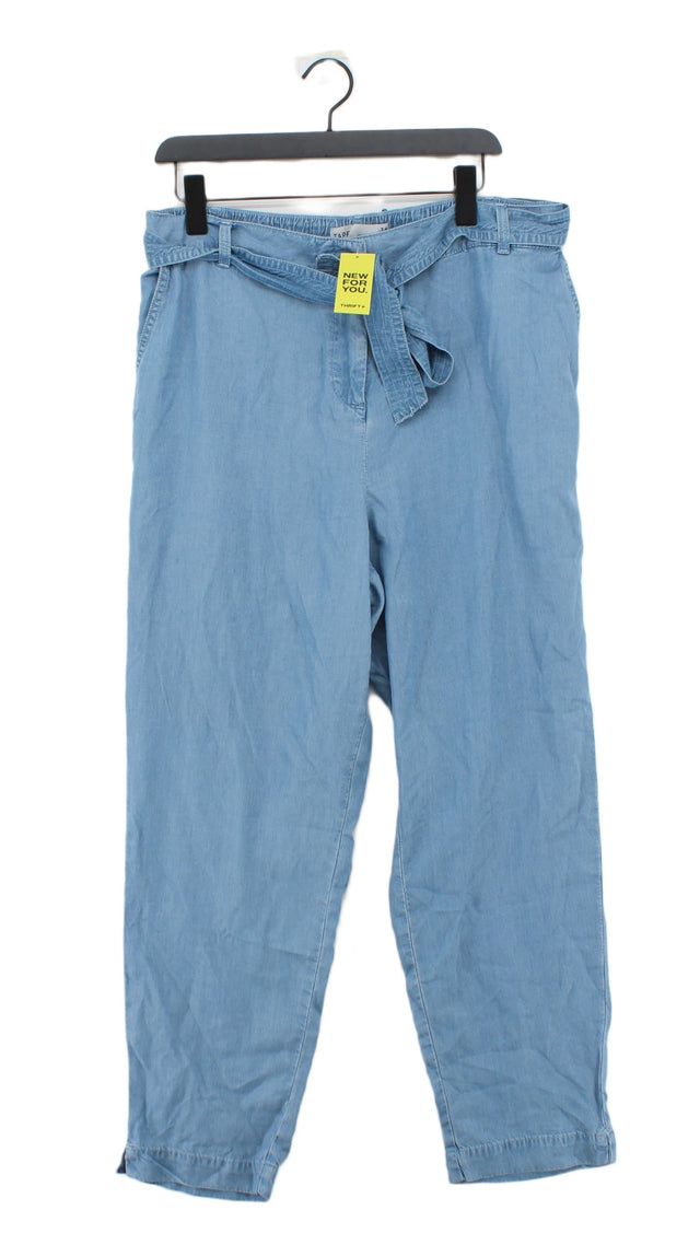 Next Women's Jeans UK 16 Blue 100% Lyocell Modal