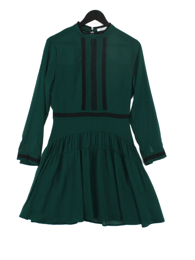 Reserved Women's Midi Dress UK 10 Green 100% Other