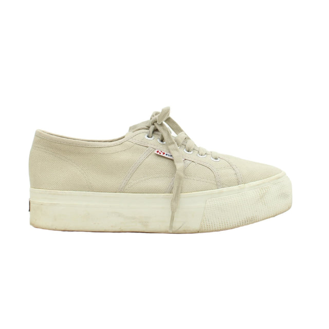 Superga Women's Trainers UK 7.5 Green 100% Other