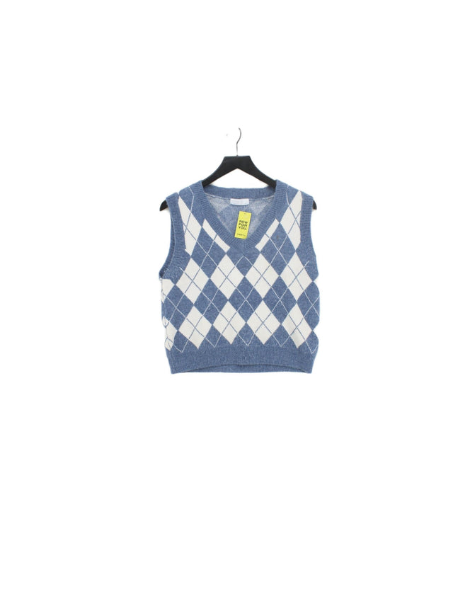 Oak + Fort Women's Jumper S Blue 100% Polyester