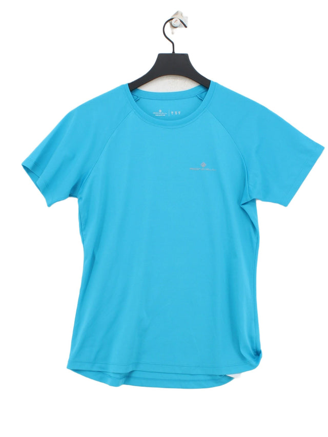 Ronhill Women's T-Shirt M Blue 100% Polyester