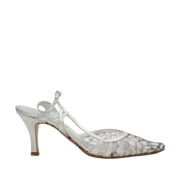 Esino Women's Heels UK 4.5 Silver 100% Other