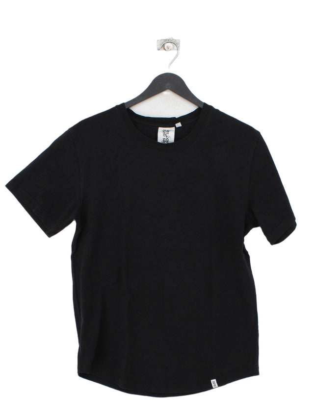 Les Girls Les Boys Women's T-Shirt S Black 100% Cotton