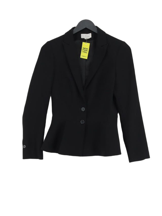 Anne-Valerie Hash Women's Blazer UK 4 Black Polyester with Other