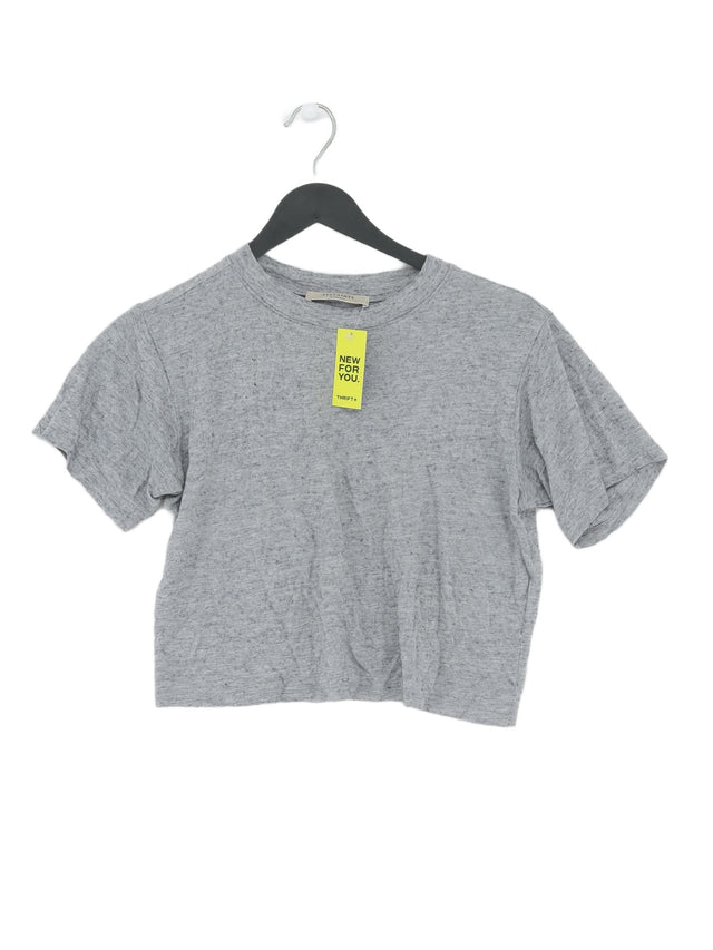 AllSaints Women's T-Shirt XS Grey 100% Other