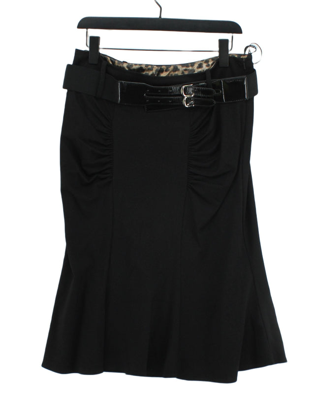 Star By Julien Macdonald Women's Midi Skirt UK 14 Black