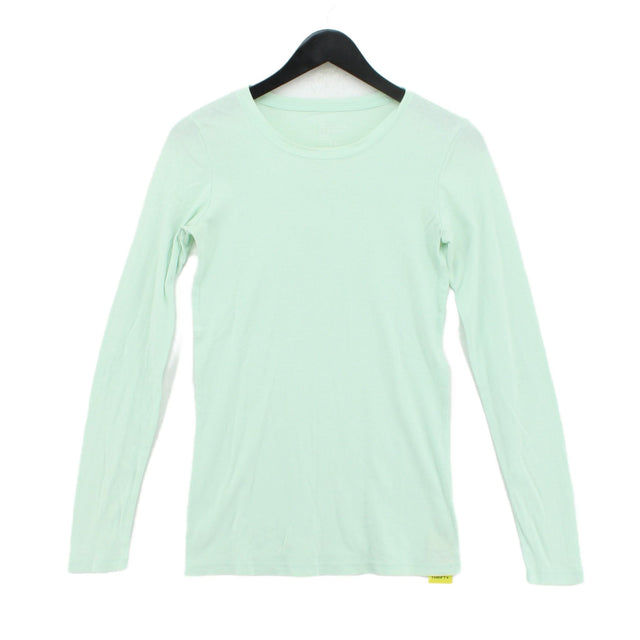 Gap Women's Top S Green 100% Cotton