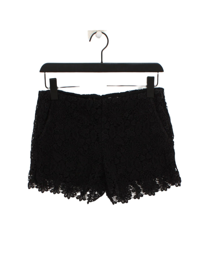Zara Basic Women's Shorts S Black 100% Other