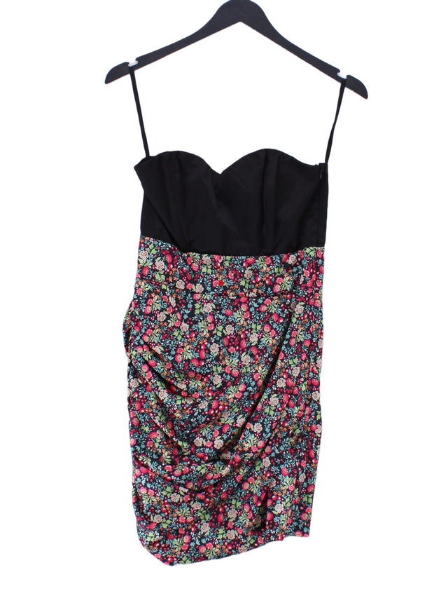 Rare Women's Mini Dress UK 10 Multi Polyester with Elastane