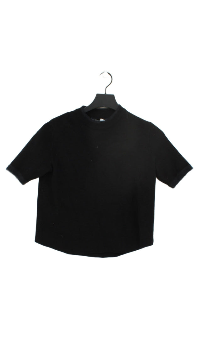 Zara Women's Top S Black 100% Other