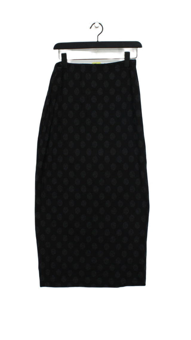 Sahara Women's Maxi Skirt M Black Viscose with Elastane, Polyester