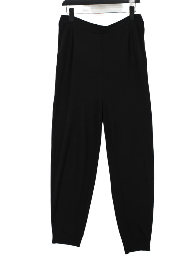 East Women's Suit Trousers L Black 100% Viscose