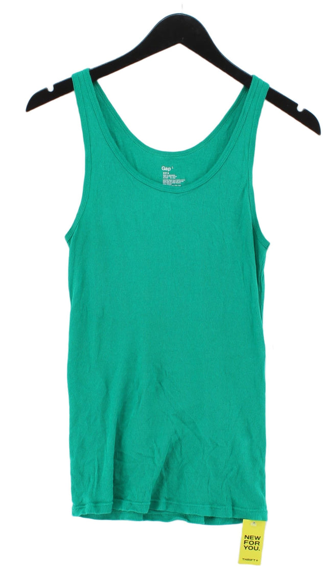 Gap Women's T-Shirt L Green 100% Cotton