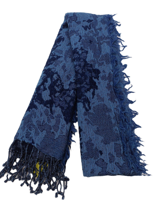 Massimo Dutti Women's Scarf Blue 100% Other