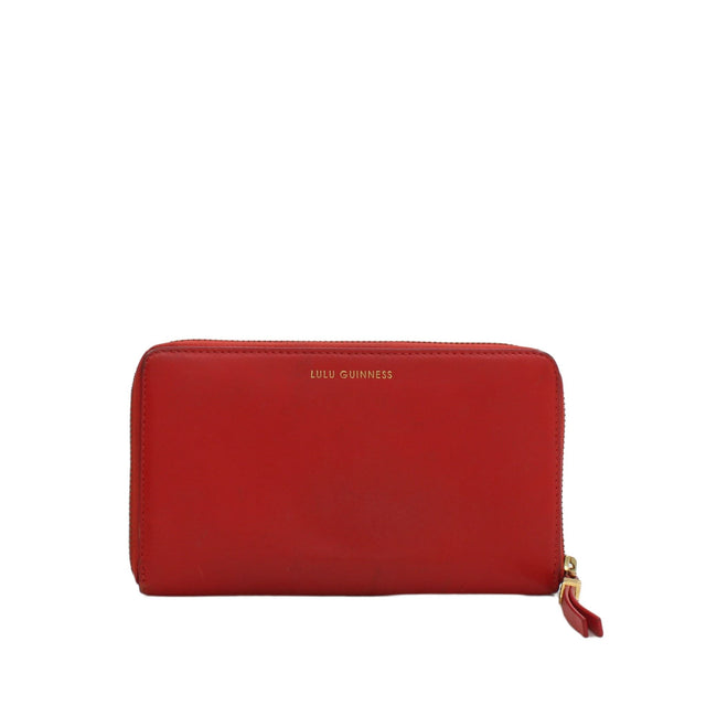 Lulu Guinness Women's Purse Red 100% Other