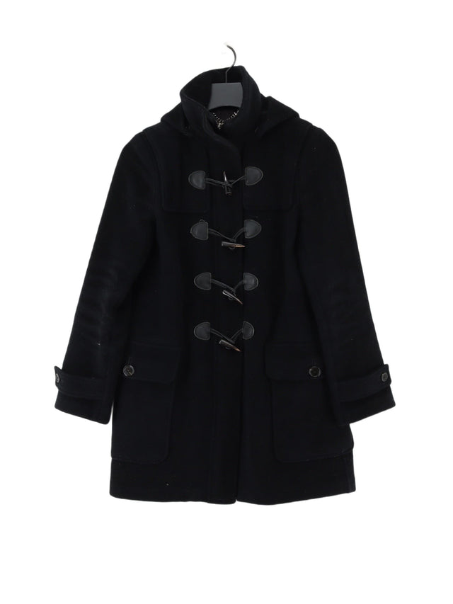 Burberry Women's Coat UK 6 Black 100% Wool