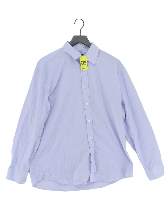 Greenwoods Men's Shirt Chest: 34 in Multi Polyester with Cotton