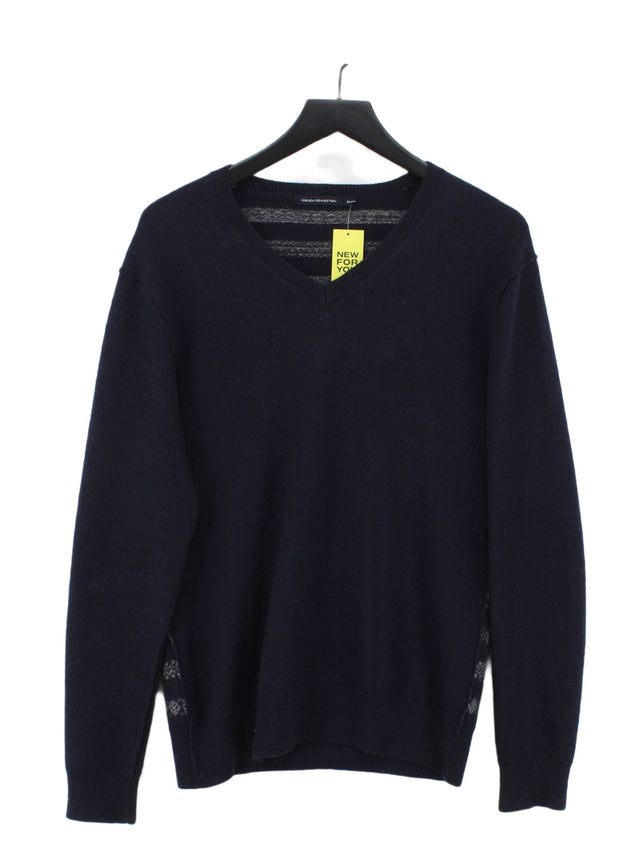 French Connection Men's Jumper M Blue 100% Other