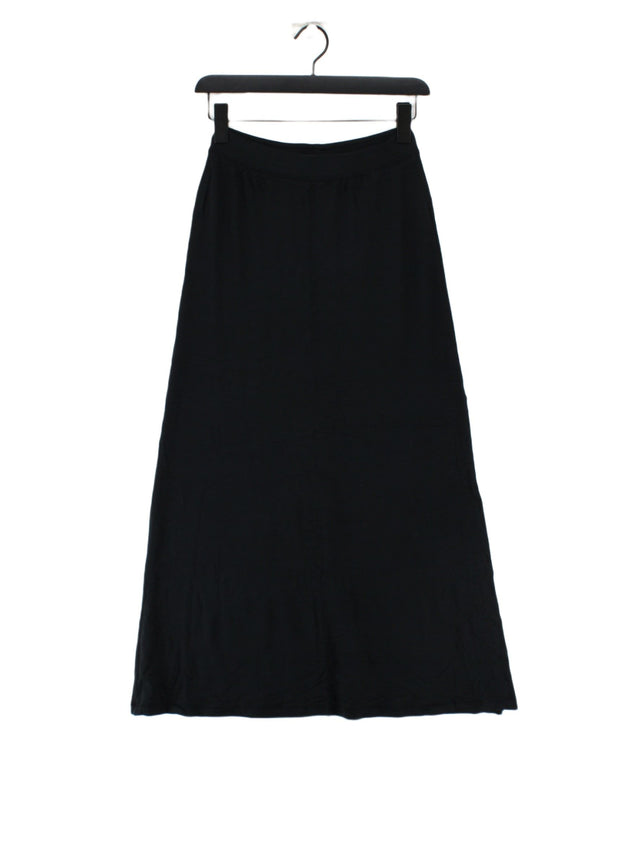 Uniqlo Women's Maxi Skirt S Blue Viscose with Elastane