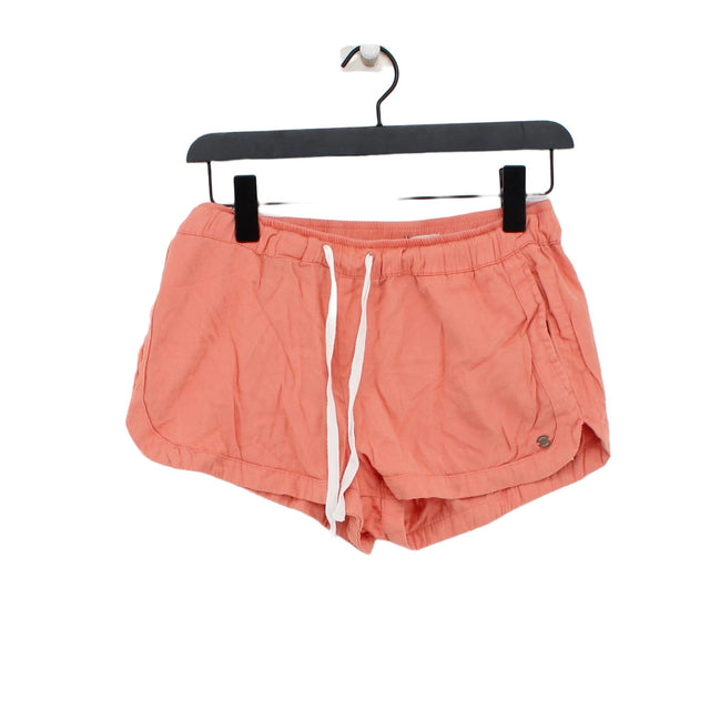 Roxy Women's Shorts S Pink 100% Cotton