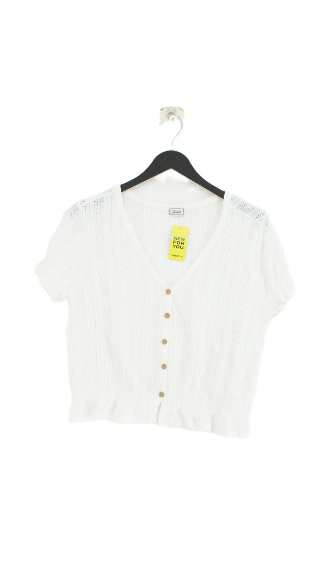 Collection Pimkie Women's Top S White 100% Other