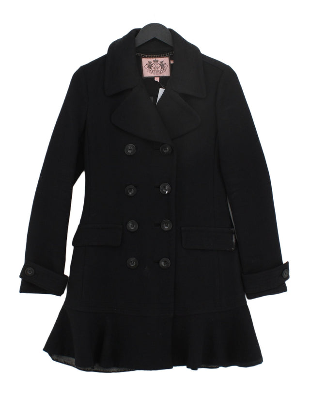 Juicy Couture Women's Jacket S Black Wool with Elastane