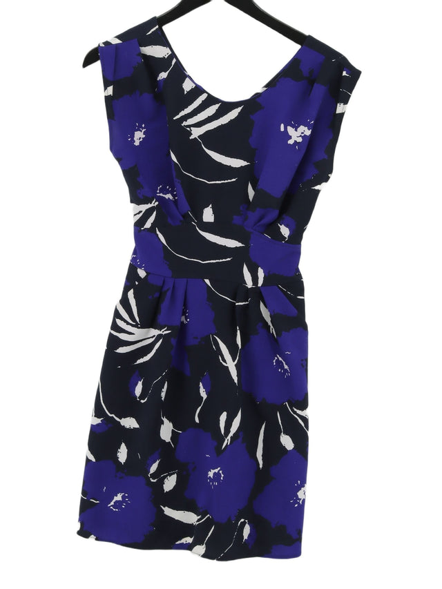 Closet Women's Midi Dress UK 8 Multi Polyester with Elastane