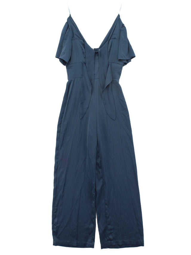 Lost Ink Women's Jumpsuit UK 6 Blue 100% Polyester