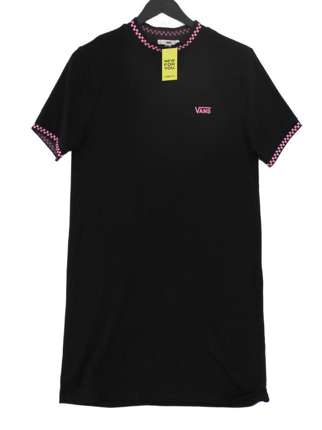 Vans Men's T-Shirt S Black 100% Cotton